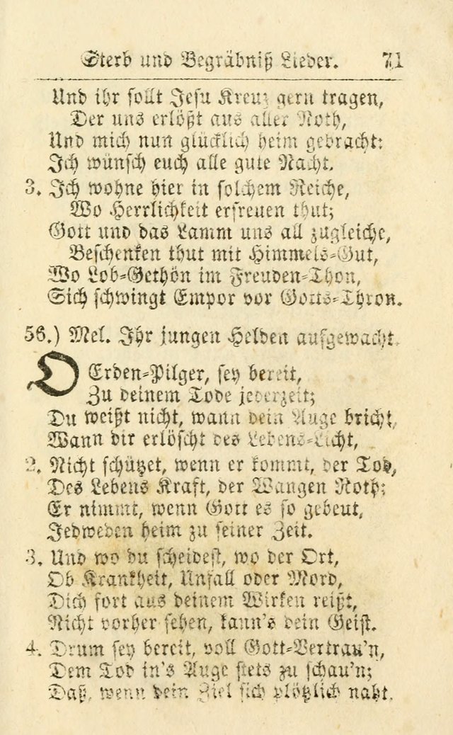 Die kleine Perlen-Samlung : oder Auswahl Geistreicher Lieder, Mehrstenthiels, von manuscripten genommen, zum Dienst, Gebrauch und Auferbauung... (1. Aufl.) page 82