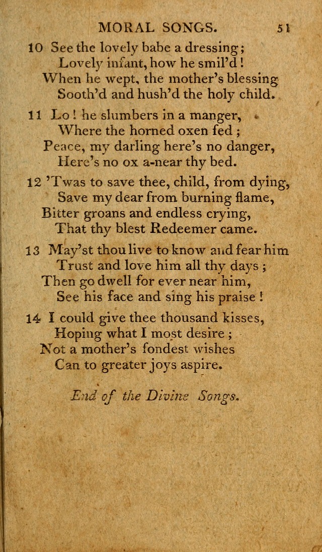 Divine Songs: attempted in easy language, for the use of children page 47