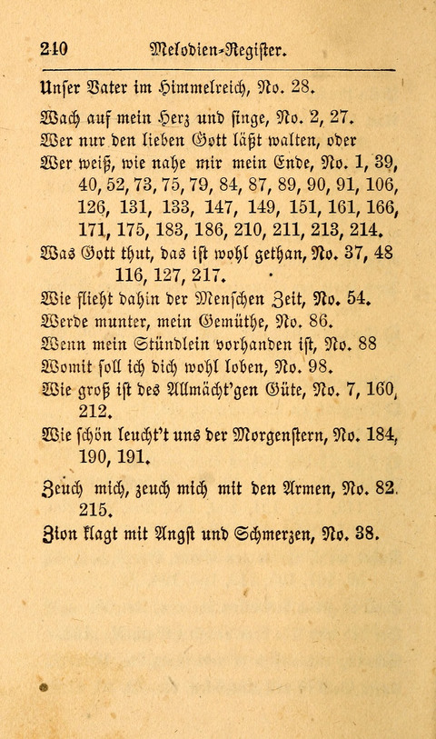 Der Sänger am Grabe: Eine Auswahl Lieder zum Gebrauch bei Leichen-Begängnissen, wie auch Trost-Lieder für Solche, die um geliebte Todte trauern page 236