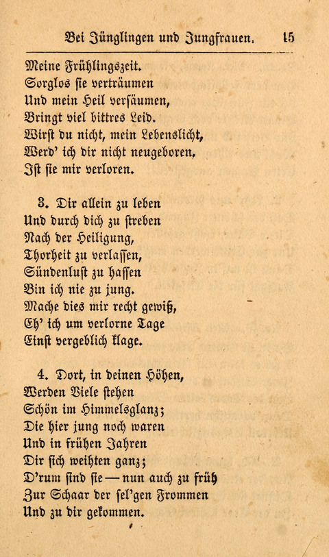 Der Sänger am Grabe: Eine Auswahl Lieder zum Gebrauch bei Leichen-Begängnissen, wie auch Trost-Lieder für Solche, die um geliebte Todte trauern page 41