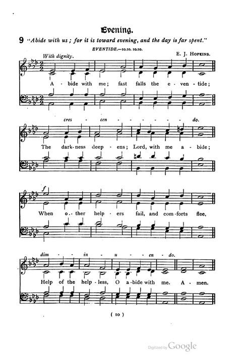 The Day School Hymn Book: with tunes (New and enlarged edition) page 10