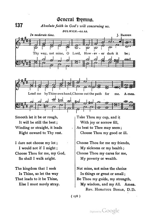 The Day School Hymn Book: with tunes (New and enlarged edition) page 178