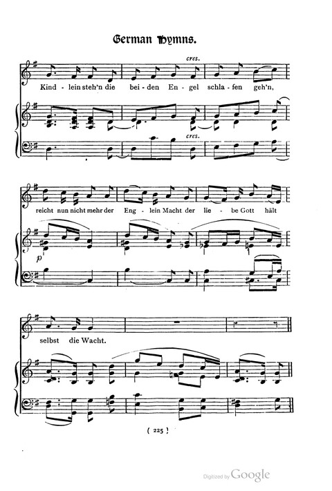 The Day School Hymn Book: with tunes (New and enlarged edition) page 225