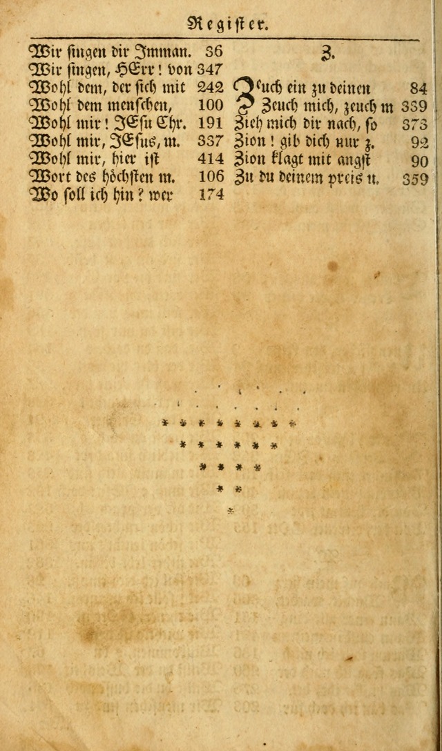 Das Geistliche Saitenspiel: oder, Eine Sammlung auserlesener, erbaulicher, geistreicher Lieder zum Gebrauch aller Gottliebenden Seelen, insonderheit für dei Gemeinen der Evangelischen... (1st Aufl.) page 444