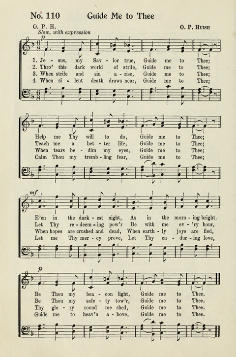 Deseret Sunday School Songs page 110