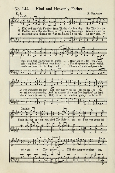 Deseret Sunday School Songs page 144