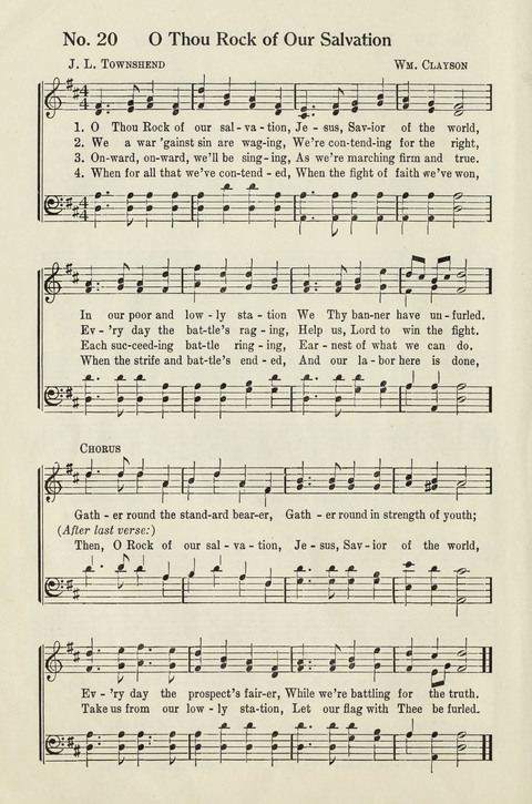 Deseret Sunday School Songs page 20