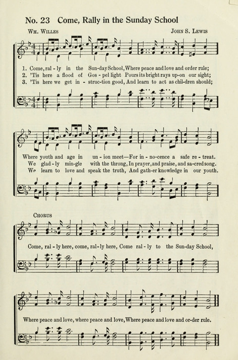 Deseret Sunday School Songs page 23