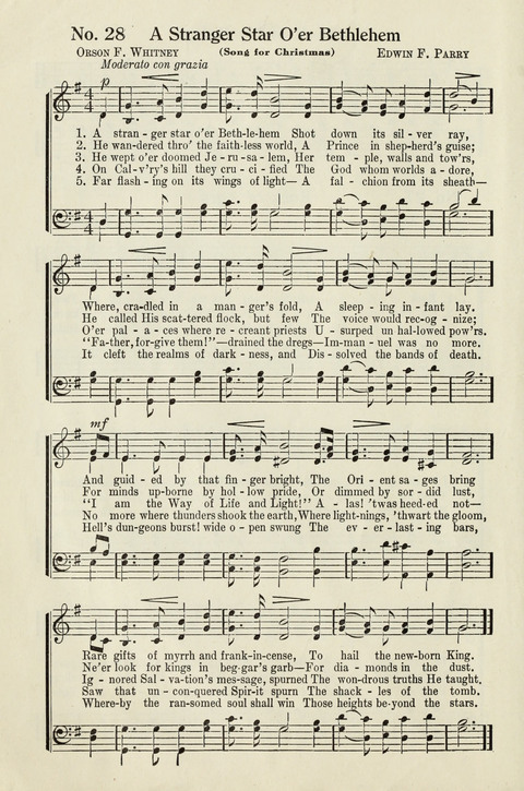 Deseret Sunday School Songs page 28