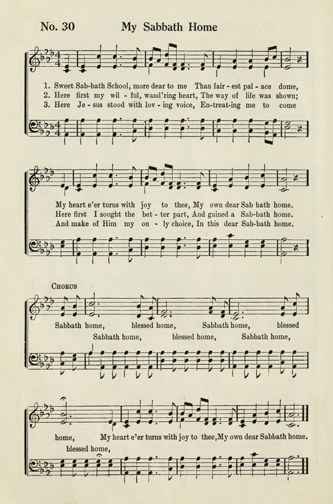 Deseret Sunday School Songs page 30