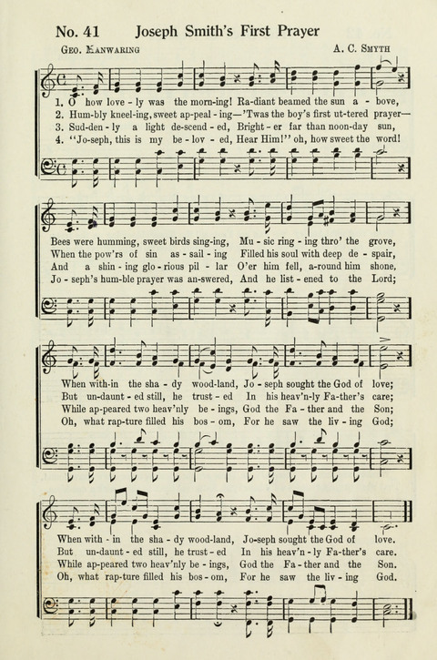 Deseret Sunday School Songs page 41