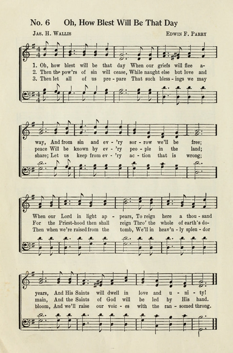 Deseret Sunday School Songs page 6