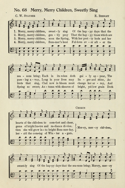 Deseret Sunday School Songs page 68