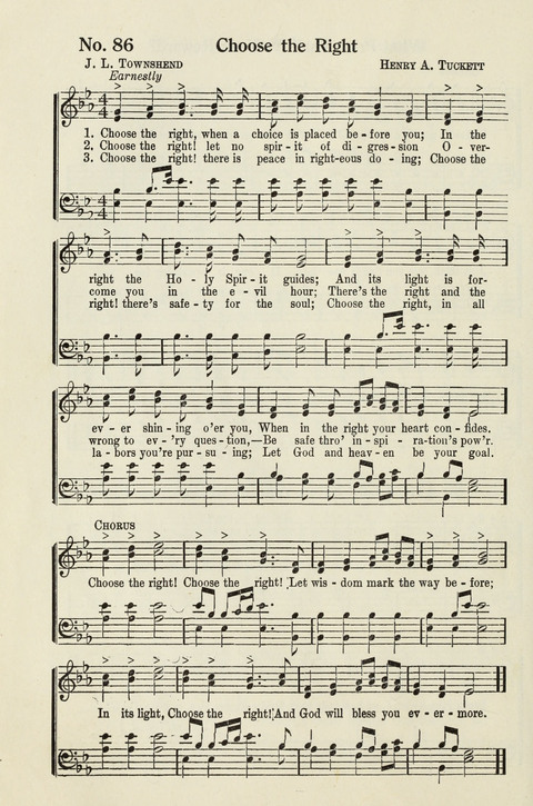 Deseret Sunday School Songs page 86