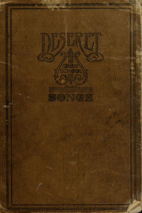 Deseret Sunday School Songs page cover