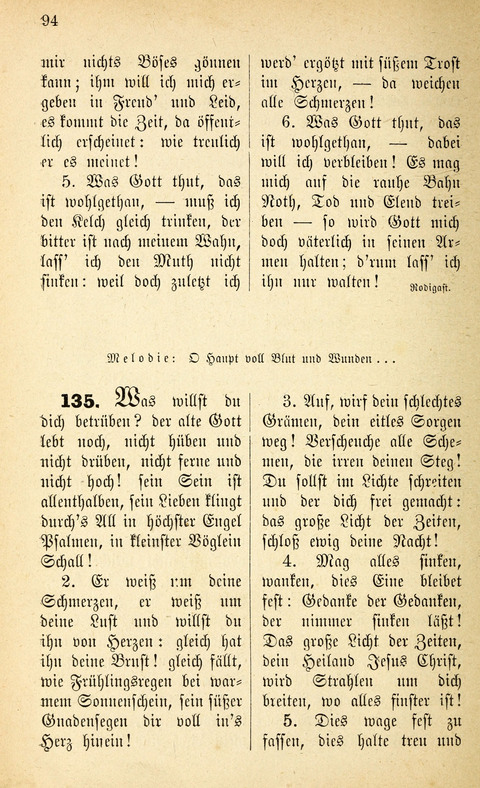 Des "Heils Vollendung": eine Sammlung von Sterbe-, Begräbniß- und Trostliedern für evangelische Christen page 94