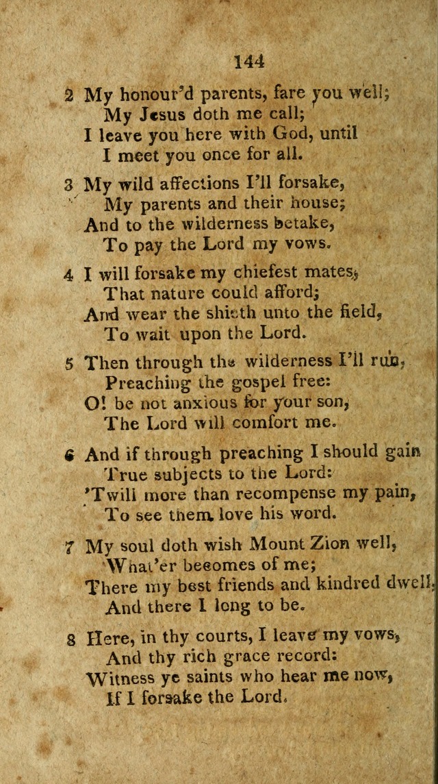 The Discipline of the United Freewill Baptist Church: together with hymns and spiritual songs, for the use of its members page 146