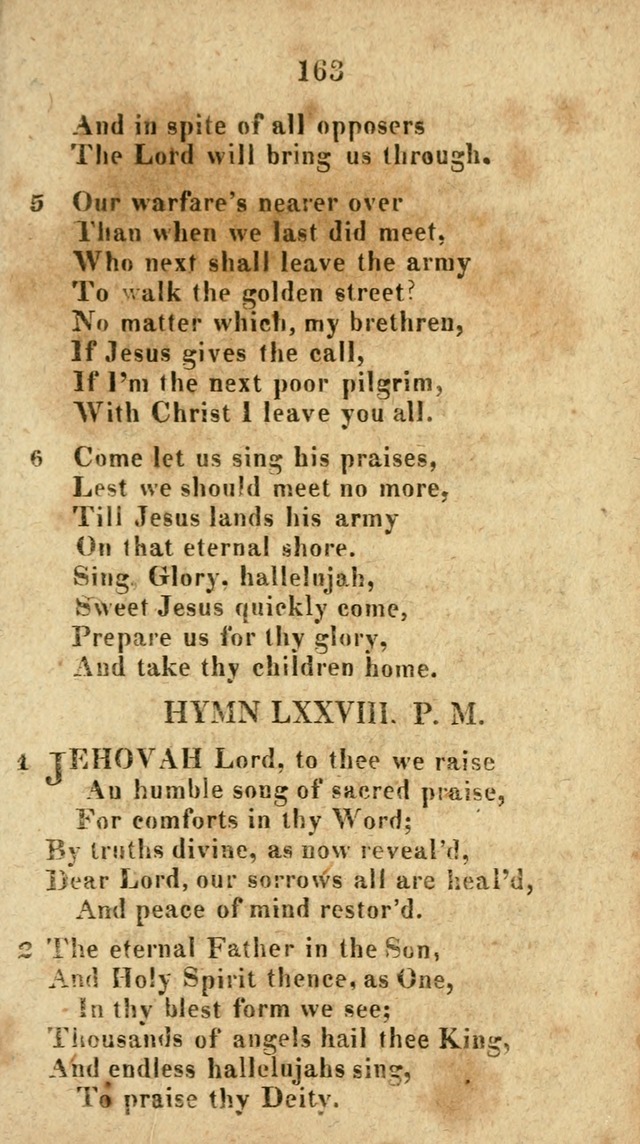 The Discipline of the United Freewill Baptist Church: together with hymns and spiritual songs, for the use of its members page 165