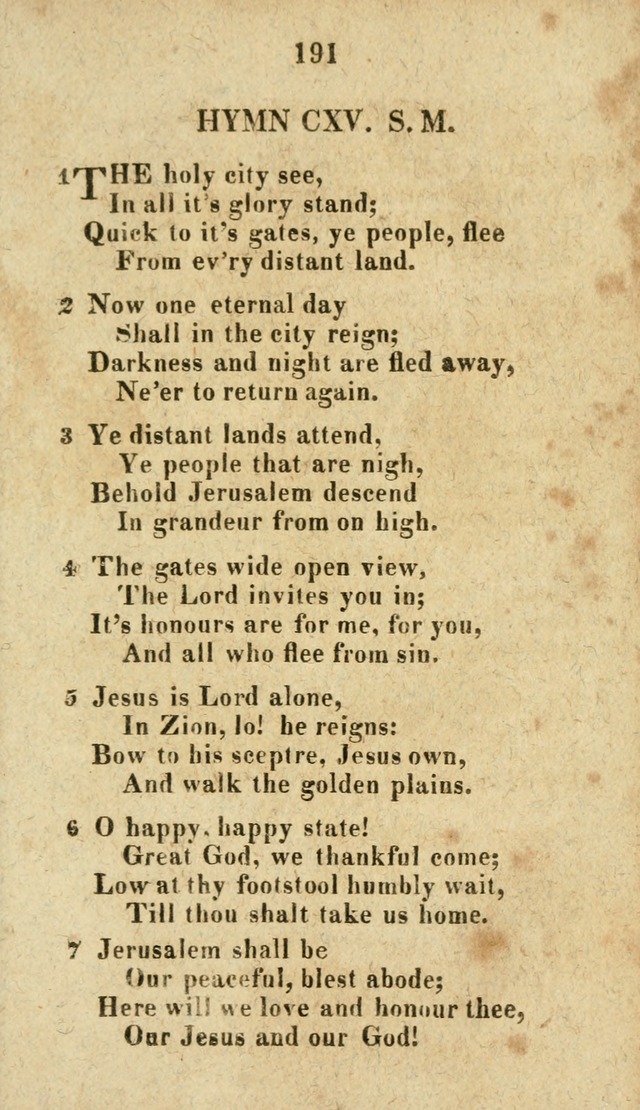 The Discipline of the United Freewill Baptist Church: together with hymns and spiritual songs, for the use of its members page 193