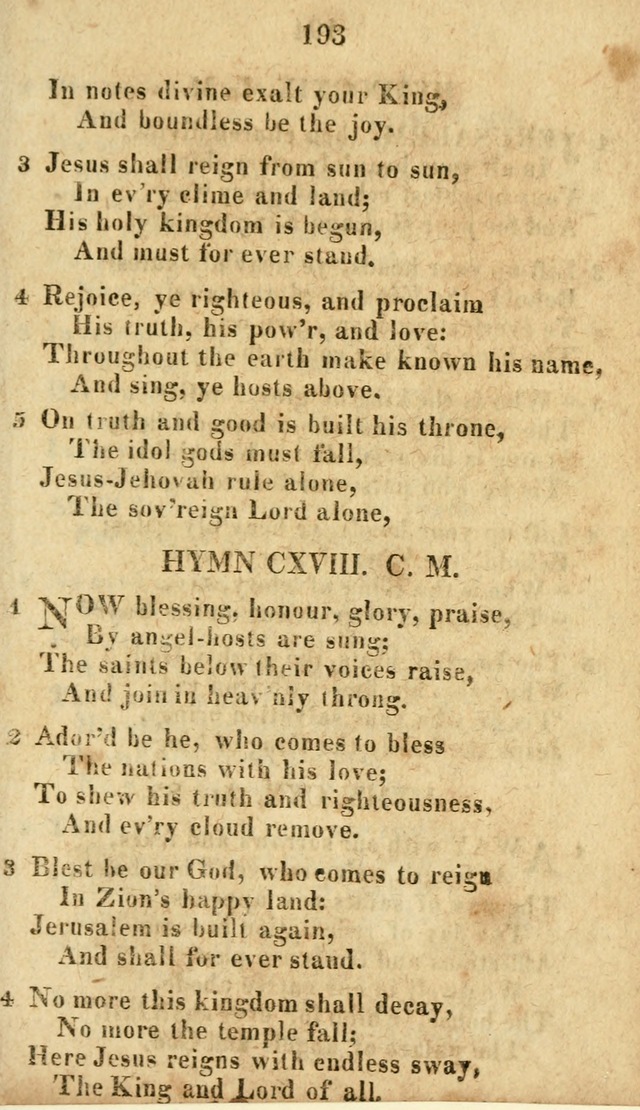 The Discipline of the United Freewill Baptist Church: together with hymns and spiritual songs, for the use of its members page 195