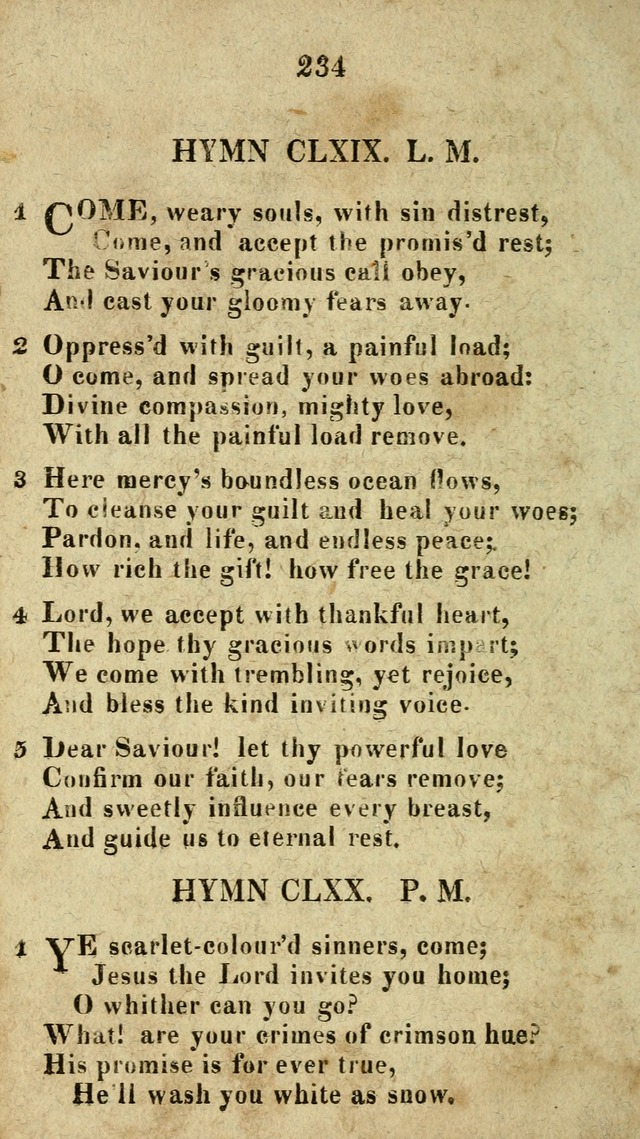 The Discipline of the United Freewill Baptist Church: together with hymns and spiritual songs, for the use of its members page 238