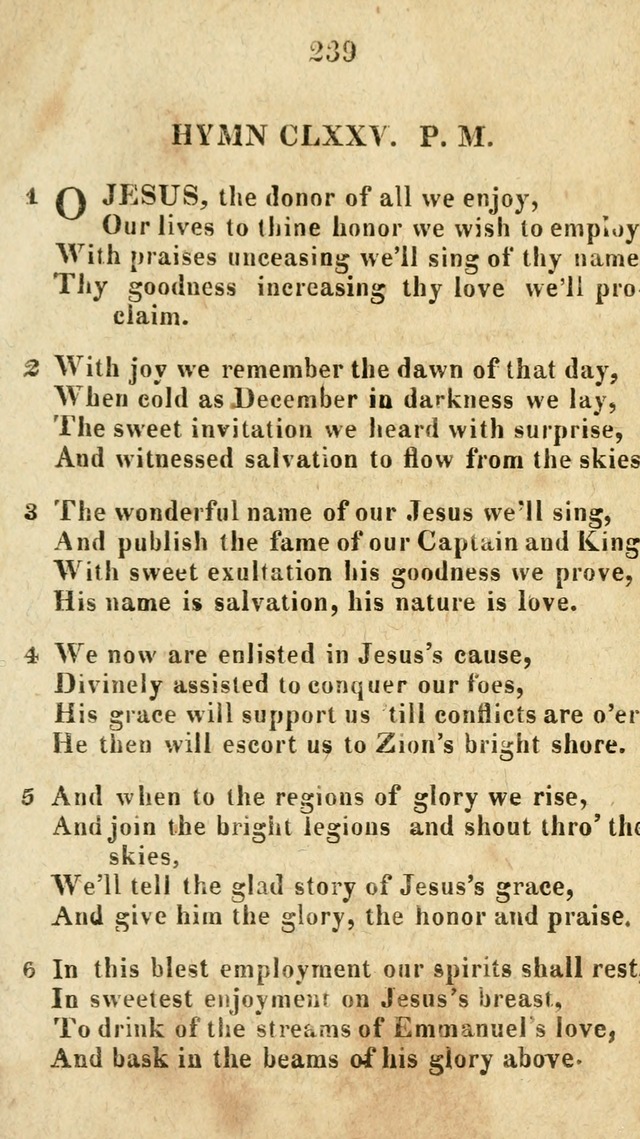 The Discipline of the United Freewill Baptist Church: together with hymns and spiritual songs, for the use of its members page 243