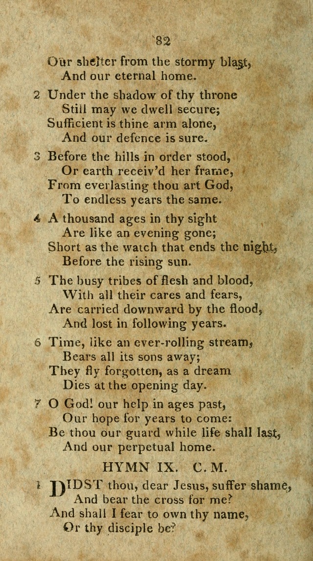 The Discipline of the United Freewill Baptist Church: together with hymns and spiritual songs, for the use of its members page 82