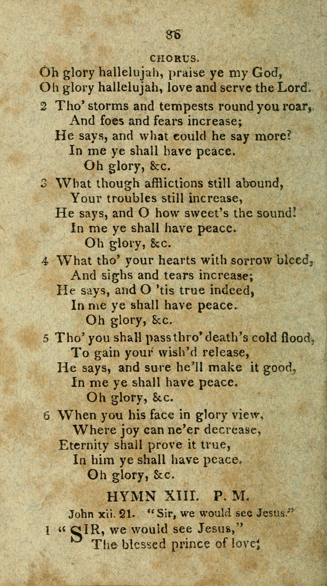 The Discipline of the United Freewill Baptist Church: together with hymns and spiritual songs, for the use of its members page 86