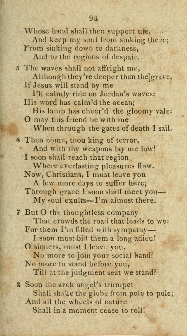 The Discipline of the United Freewill Baptist Church: together with hymns and spiritual songs, for the use of its members page 93