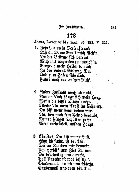 Die Weckstimme: Eine Sammlung geistlicher Lieder für jugendliche Sänger (8th ed.) page 139