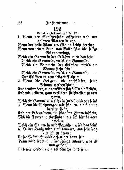 Die Weckstimme: Eine Sammlung geistlicher Lieder für jugendliche Sänger (8th ed.) page 154