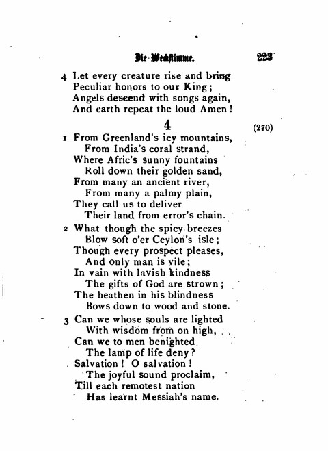 Die Weckstimme: Eine Sammlung geistlicher Lieder für jugendliche Sänger (8th ed.) page 221