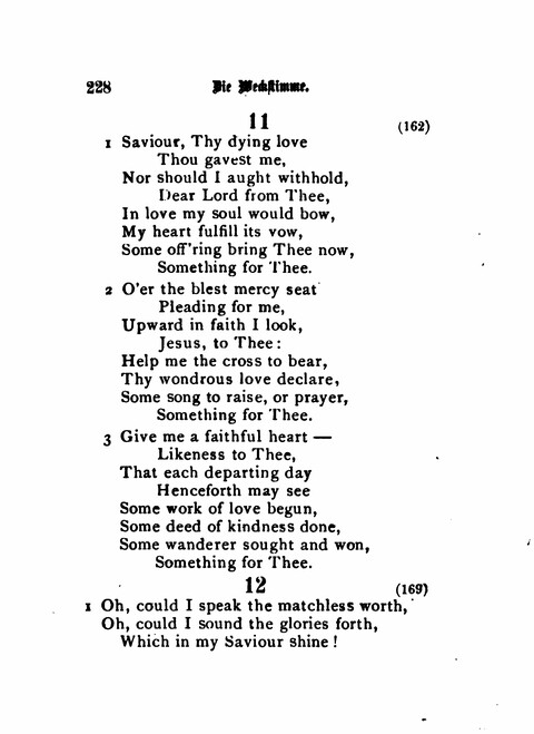 Die Weckstimme: Eine Sammlung geistlicher Lieder für jugendliche Sänger (8th ed.) page 226