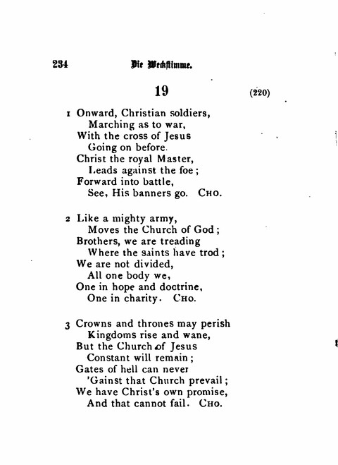 Die Weckstimme: Eine Sammlung geistlicher Lieder für jugendliche Sänger (8th ed.) page 232