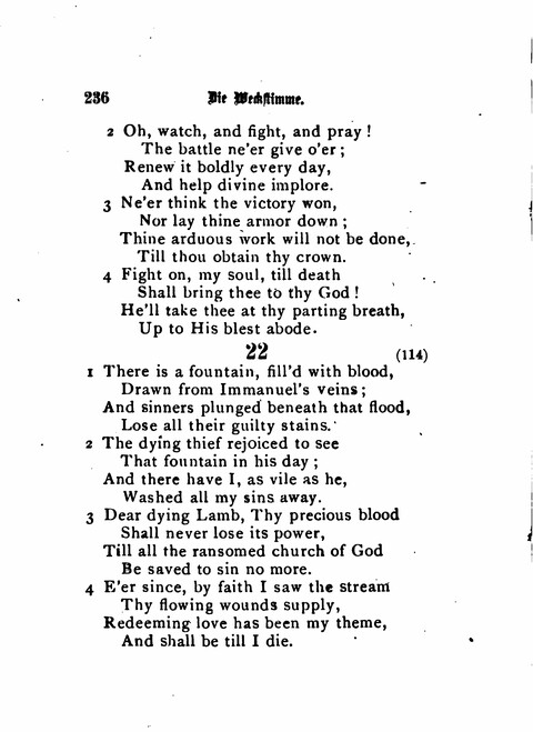 Die Weckstimme: Eine Sammlung geistlicher Lieder für jugendliche Sänger (8th ed.) page 234