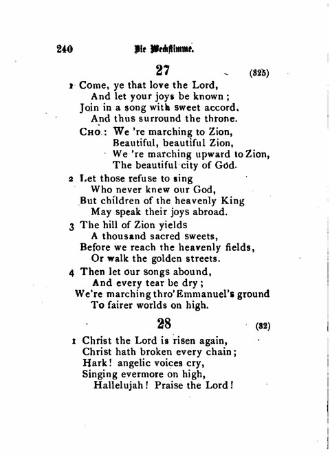 Die Weckstimme: Eine Sammlung geistlicher Lieder für jugendliche Sänger (8th ed.) page 238