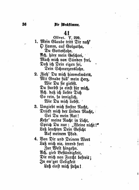 Die Weckstimme: Eine Sammlung geistlicher Lieder für jugendliche Sänger (8th ed.) page 34