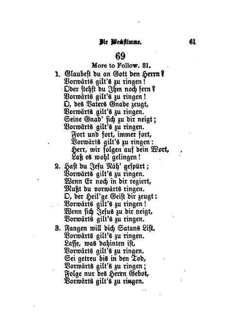 Die Weckstimme: Eine Sammlung geistlicher Lieder für jugendliche Sänger (8th ed.) page 59