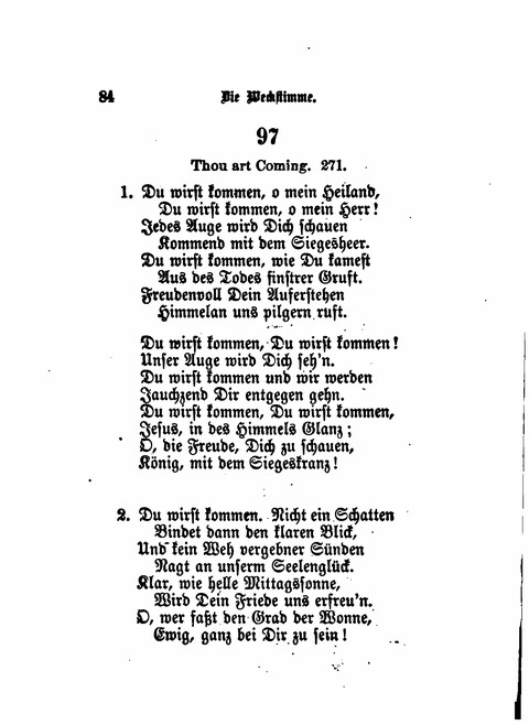 Die Weckstimme: Eine Sammlung geistlicher Lieder für jugendliche Sänger (8th ed.) page 82