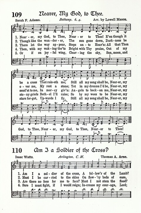 Evangel Bells: comprising the very best gospel songs and standard hymns for revival meetings and all church services page 103