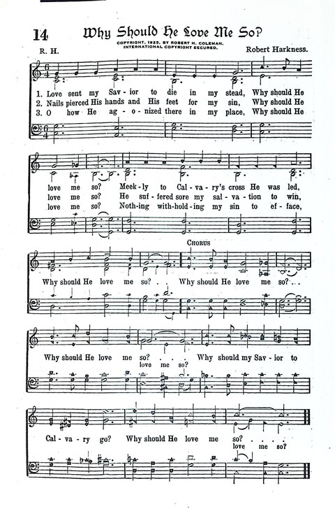 Evangel Bells: comprising the very best gospel songs and standard hymns for revival meetings and all church services page 15