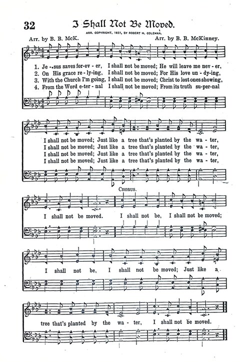 Evangel Bells: comprising the very best gospel songs and standard hymns for revival meetings and all church services page 33