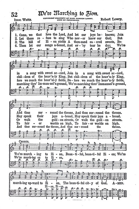 Evangel Bells: comprising the very best gospel songs and standard hymns for revival meetings and all church services page 53