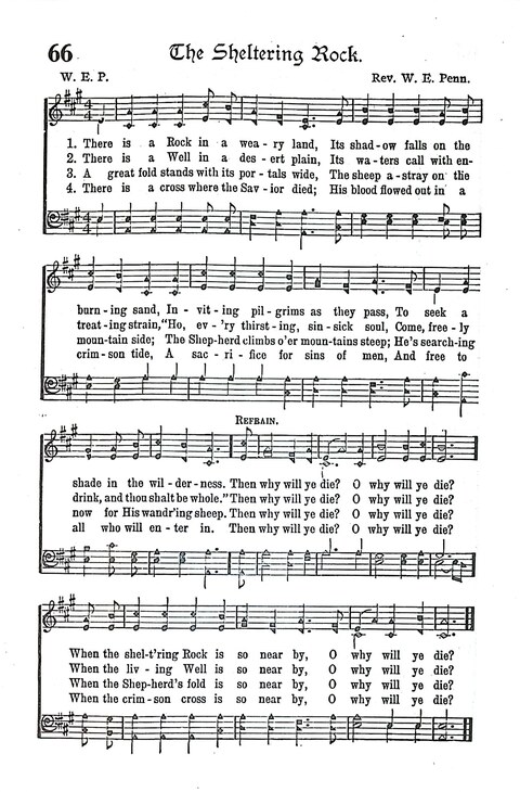 Evangel Bells: comprising the very best gospel songs and standard hymns for revival meetings and all church services page 67