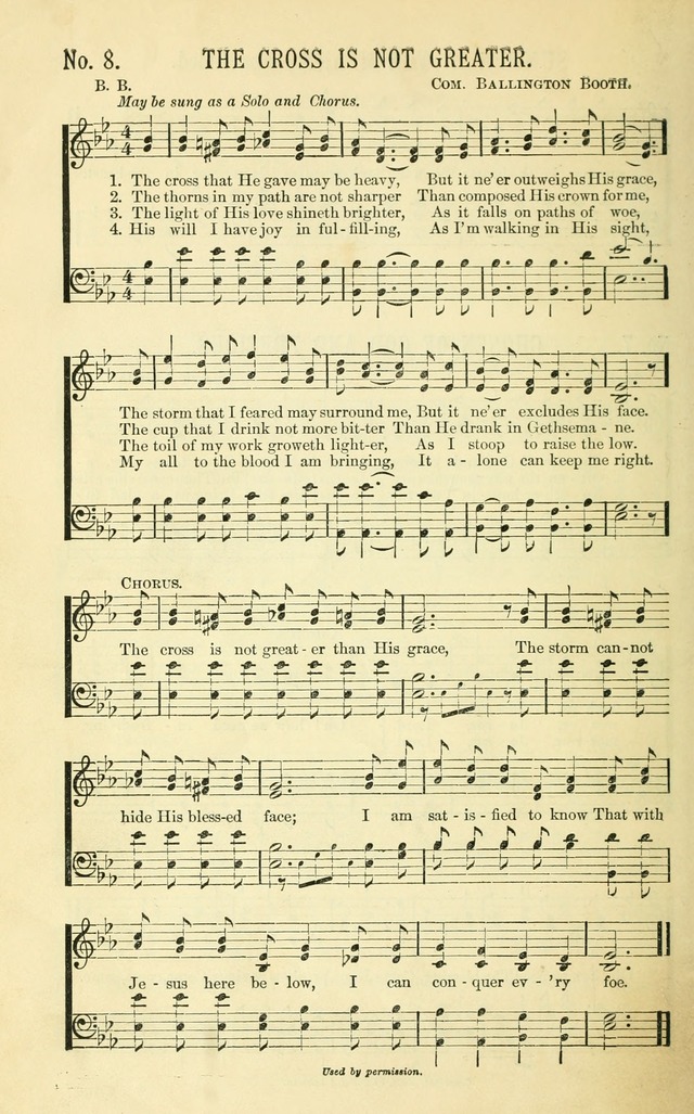 Evangelistic Edition of Heavenly Sunlight: containing gems of song for evangelistic services, prayer and praise meetings and devotional gatherings page 15