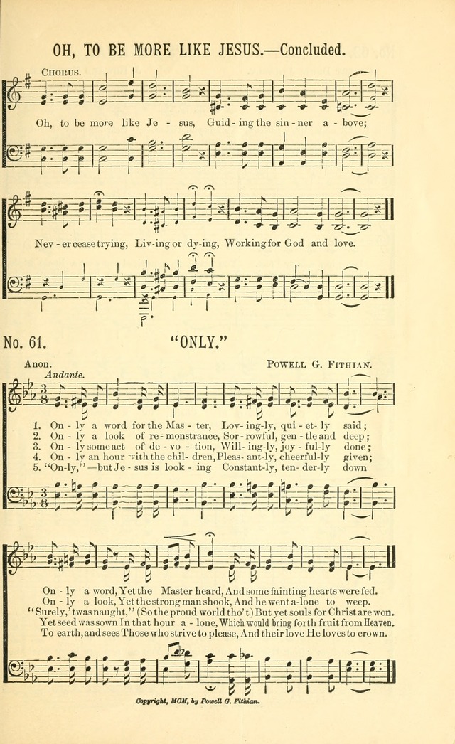 Evangelistic Edition of Heavenly Sunlight: containing gems of song for evangelistic services, prayer and praise meetings and devotional gatherings page 68