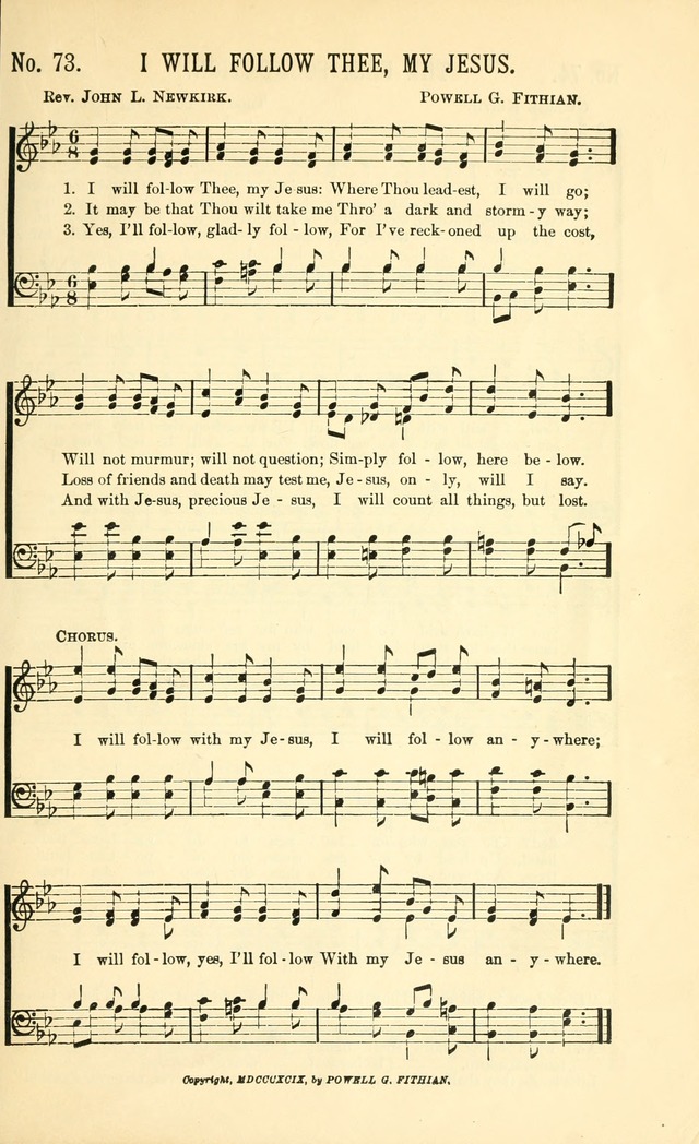 Evangelistic Edition of Heavenly Sunlight: containing gems of song for evangelistic services, prayer and praise meetings and devotional gatherings page 80