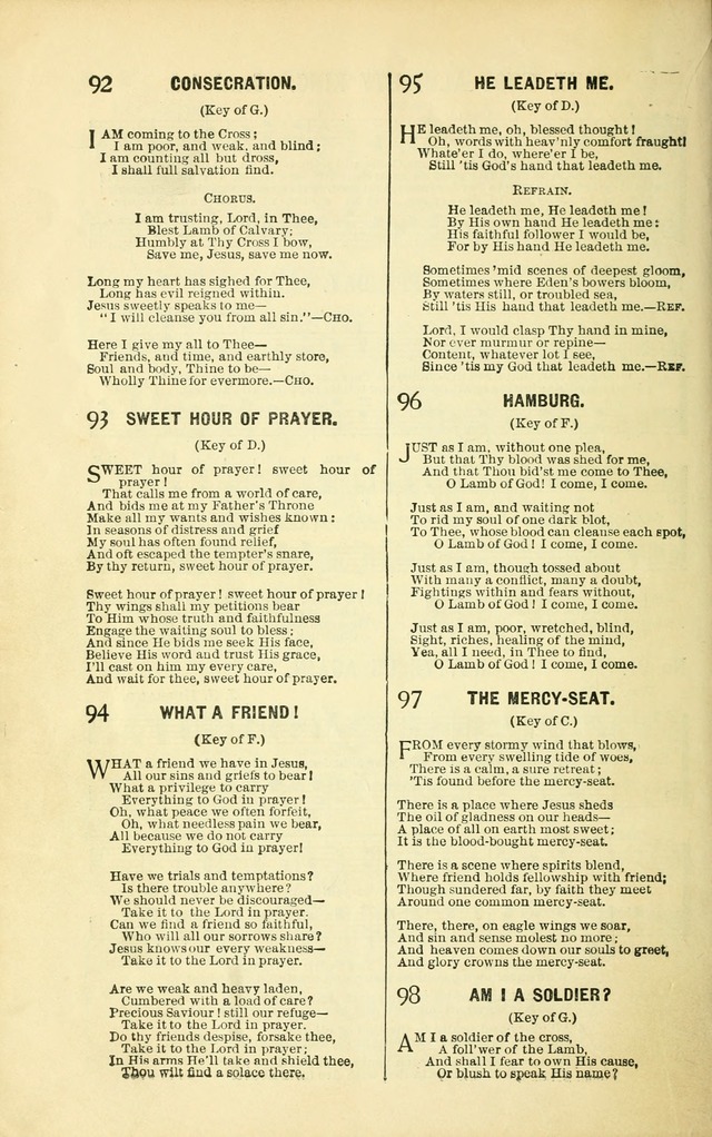 Evangelistic Edition of Heavenly Sunlight: containing gems of song for evangelistic services, prayer and praise meetings and devotional gatherings page 95