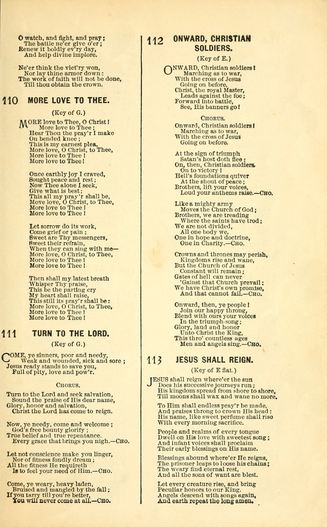 Evangelistic Edition of Heavenly Sunlight: containing gems of song for evangelistic services, prayer and praise meetings and devotional gatherings page 98