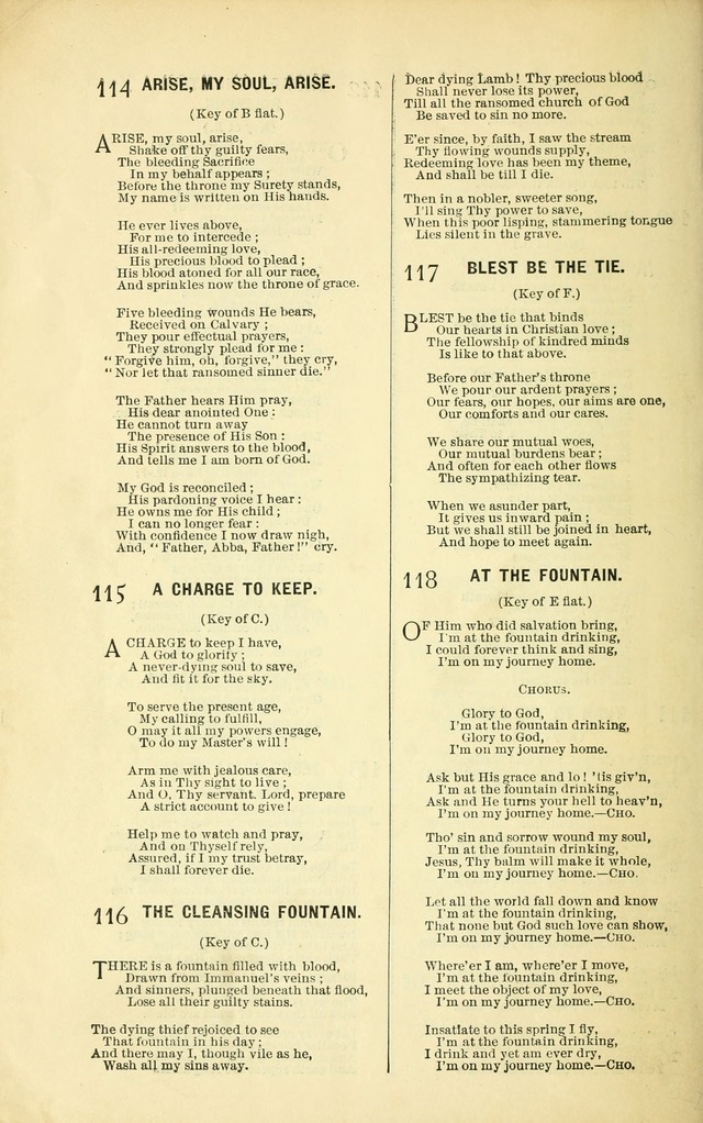 Evangelistic Edition of Heavenly Sunlight: containing gems of song for evangelistic services, prayer and praise meetings and devotional gatherings page 99